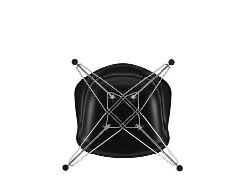 Eames DAR Plastic Chair / Deep Black